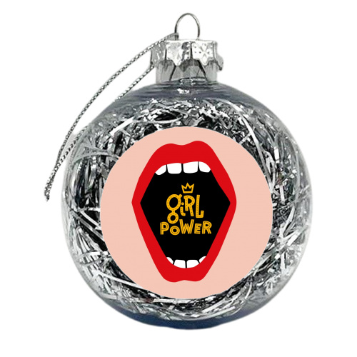 girl power - xmas bauble by muse inquietanti