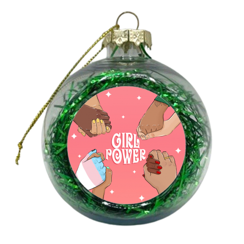 Girl Power! - xmas bauble by The Queer Store