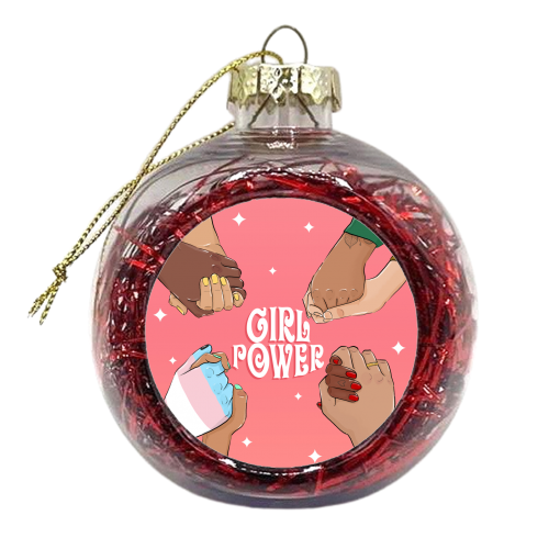 Girl Power! - xmas bauble by The Queer Store