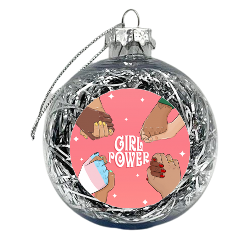 Girl Power! - xmas bauble by The Queer Store