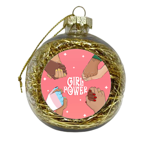 Girl Power! - xmas bauble by The Queer Store