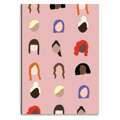 Girls - personalised A4, A5, A6 notebook by Ella Seymour
