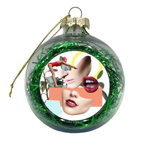 girls talk - xmas bauble by Rosa Picnic