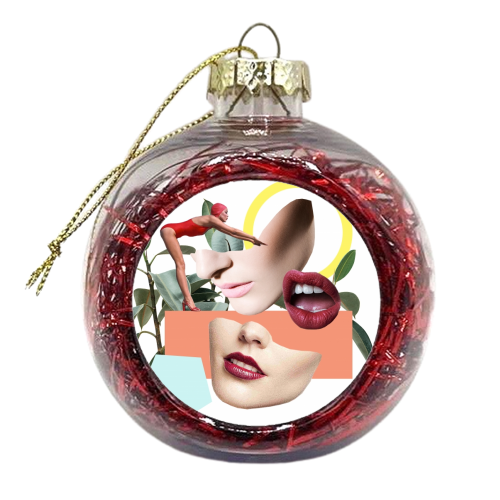 girls talk - xmas bauble by Rosa Picnic