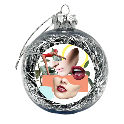 girls talk - xmas bauble by Rosa Picnic