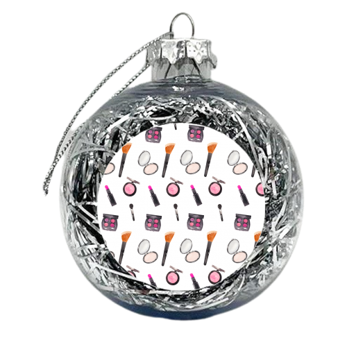 girly makeup - xmas bauble by Anastasios Konstantinidis