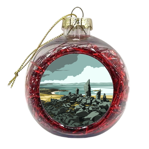 Glas Bheinn, Isle of Jura - xmas bauble by Stephen Millership