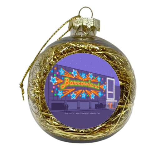 Glasgow, Barrowland. - xmas bauble by Stephen Millership