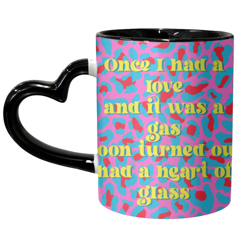 Glass Heart - unique mug by Wallace Elizabeth