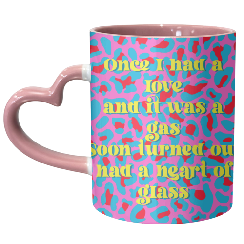 Glass Heart - unique mug by Wallace Elizabeth