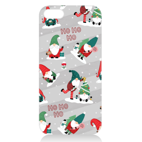 Gnome pattern - unique phone case by Loren Grosvenor
