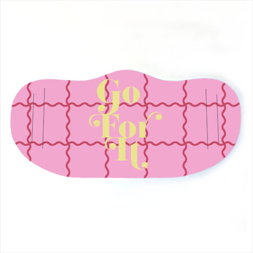 Go For It - face cover mask by Daniela di Niro