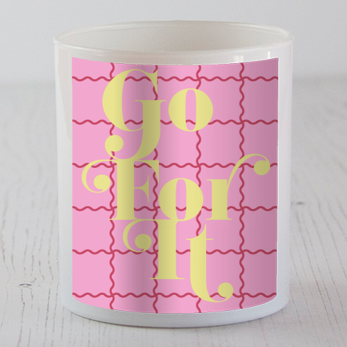 Go For It - scented candle by Daniela di Niro