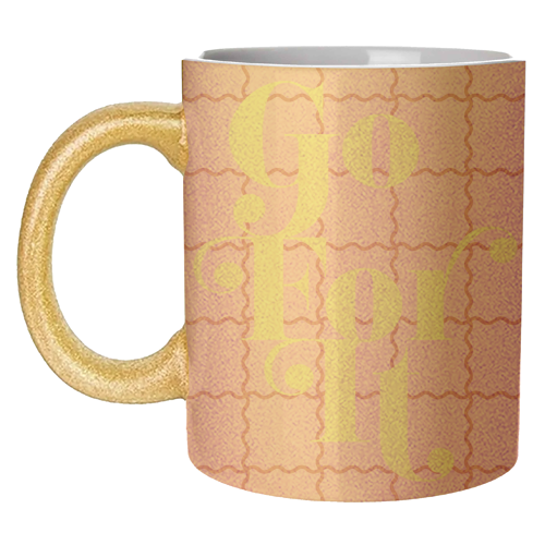 Go For It - unique mug by Daniela di Niro