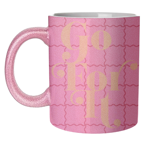 Go For It - unique mug by Daniela di Niro
