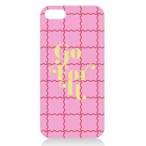 Go For It - unique phone case by Daniela di Niro