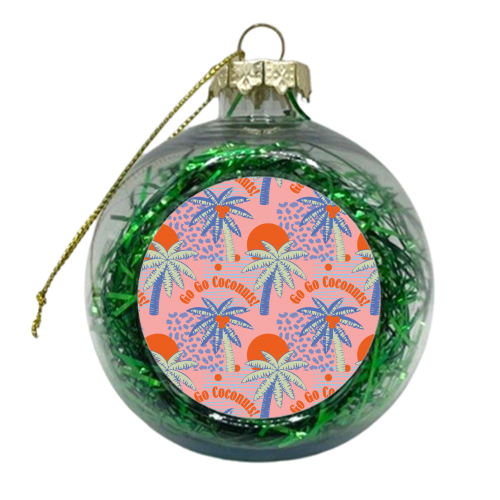 Go Go Coconuts - xmas bauble by Luxe and Loco