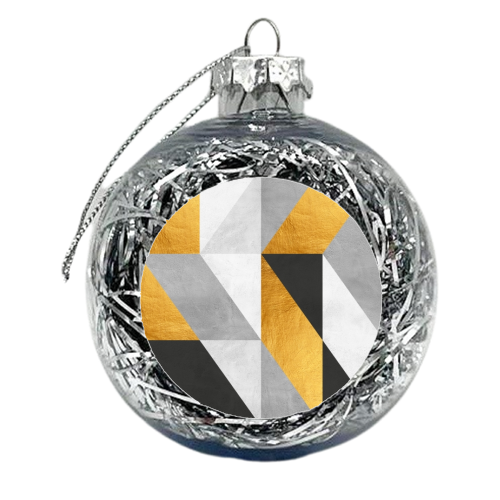 Gold Composition - xmas bauble by Vitor Costa