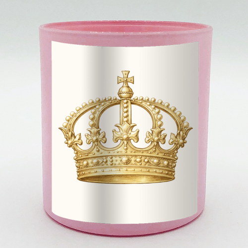 Gold Crown - scented candle by Ms Doodle