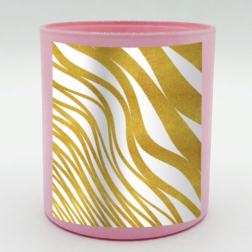 Golden Wave - scented candle by Uma Prabhakar Gokhale