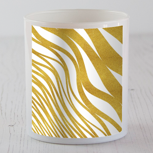 Golden Wave - scented candle by Uma Prabhakar Gokhale