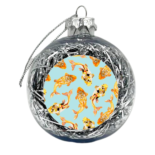 Goldfish - xmas bauble by Uma Prabhakar Gokhale