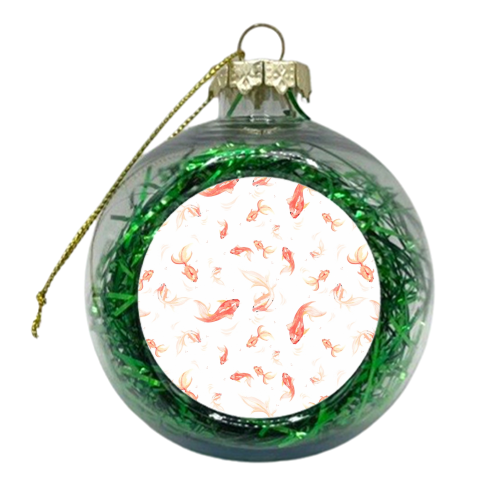 Goldfish Pond - xmas bauble by Primrose and Mabel