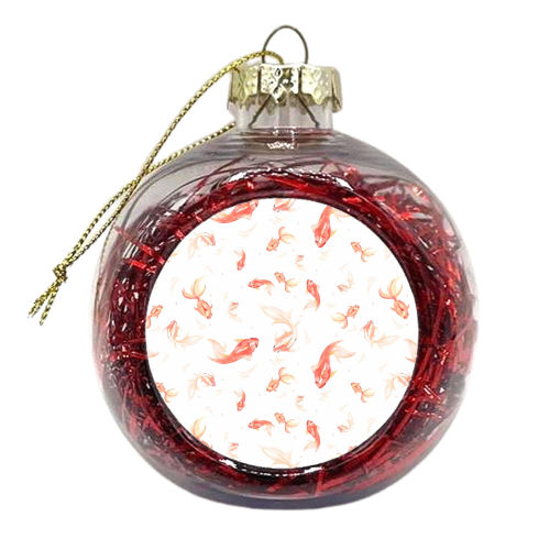 Goldfish Pond - xmas bauble by Primrose and Mabel