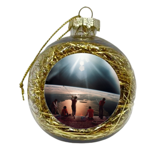 Golfers - xmas bauble by taudalpoi