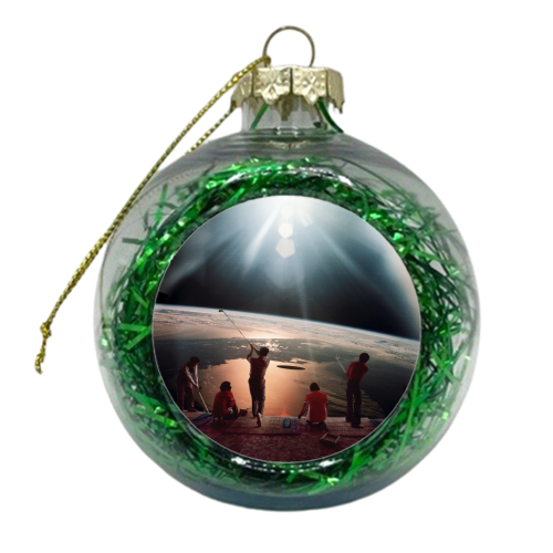 Golfers - xmas bauble by taudalpoi
