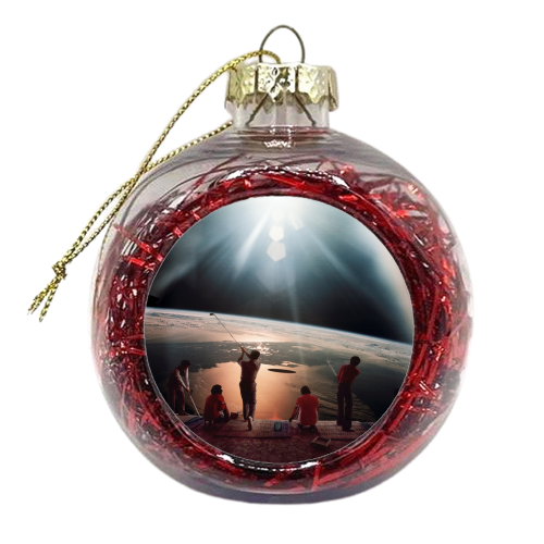 Golfers - xmas bauble by taudalpoi