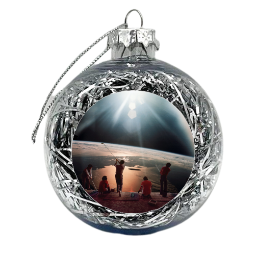 Golfers - xmas bauble by taudalpoi