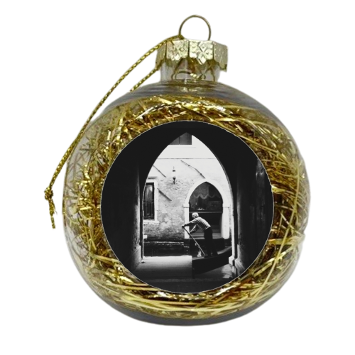 Gondolier - xmas bauble by Jamie Waters