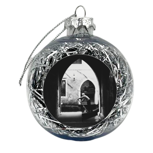 Gondolier - xmas bauble by Jamie Waters