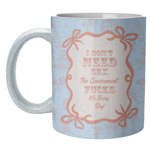 GOOD JOB GOVERNMENT. - unique mug by Wallace Elizabeth