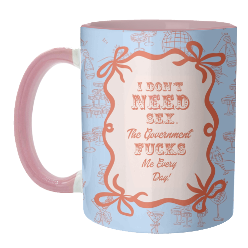 GOOD JOB GOVERNMENT. - unique mug by Wallace Elizabeth