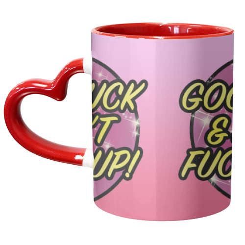 Good Luck - unique mug by Bite Your Granny