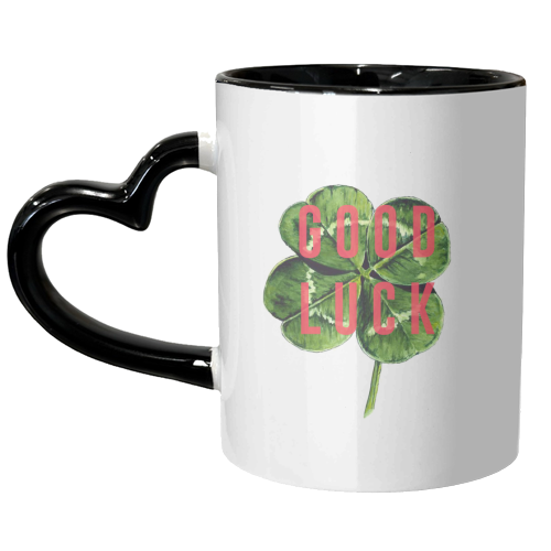 Good Luck - unique mug by The 13 Prints