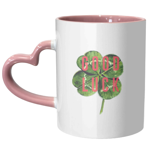 Good Luck - unique mug by The 13 Prints