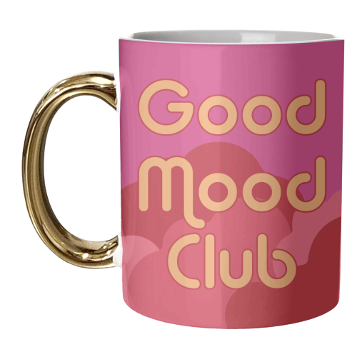 Good Mood Club - unique mug by AbiGoLucky