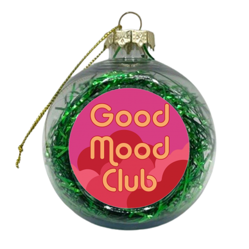 Good Mood Club - xmas bauble by AbiGoLucky