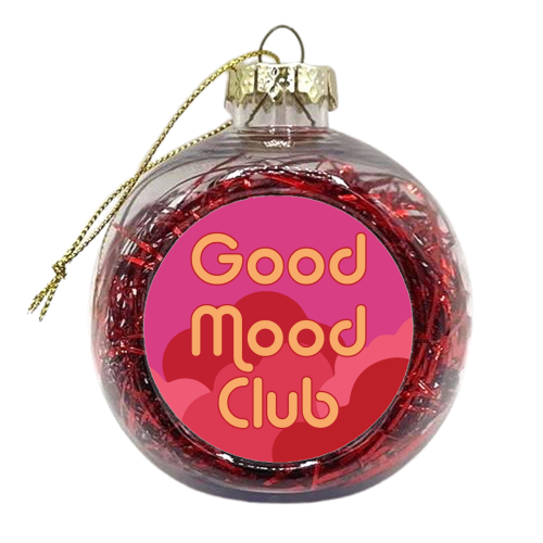 Good Mood Club - xmas bauble by AbiGoLucky