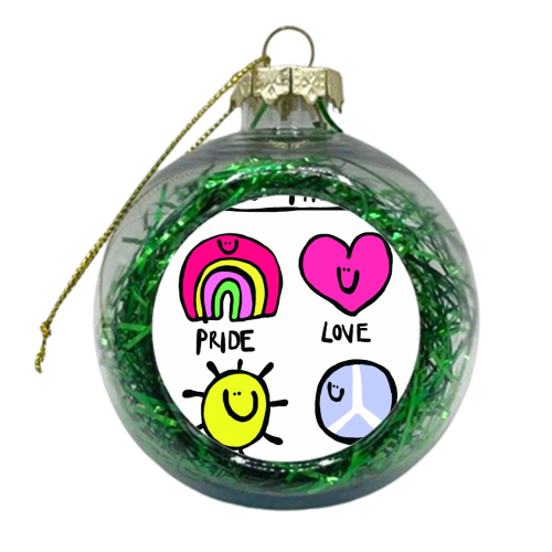 Good Things - xmas bauble by Emma Donovan