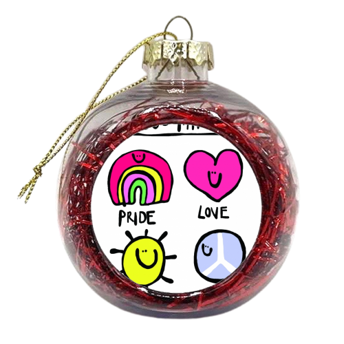 Good Things - xmas bauble by Emma Donovan