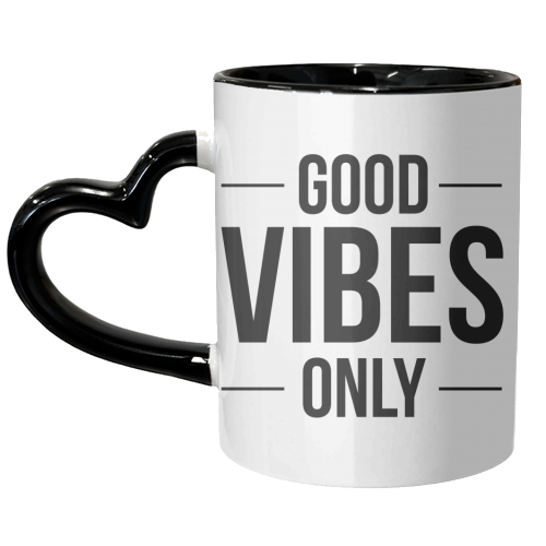 Good Vibes Only - unique mug by The Native State