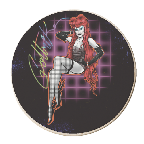 Gottmik II - personalised beer coaster by ARTECCO