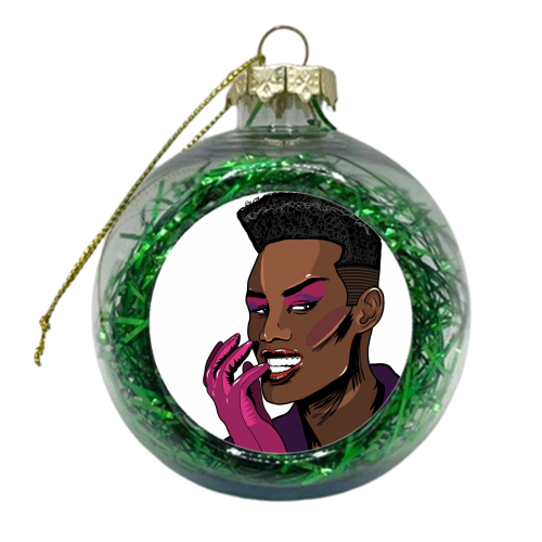 Grace - xmas bauble by ainsley wilson