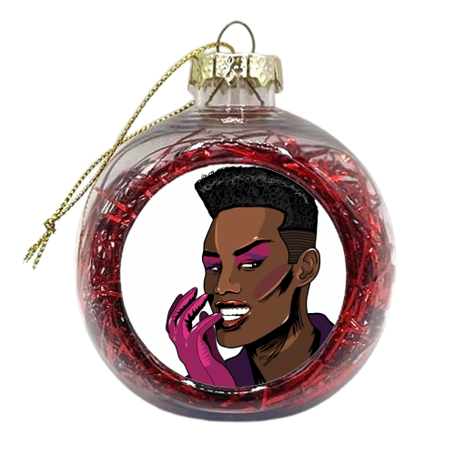 Grace - xmas bauble by ainsley wilson
