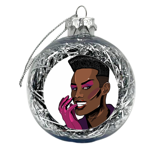 Grace - xmas bauble by ainsley wilson