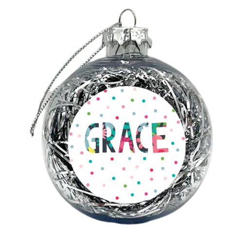 Grace - xmas bauble by The Boy and the Bear